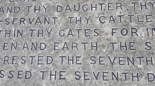 Dartmoor’s Ten Commandments Stones Restored to Former Glory Picture 5